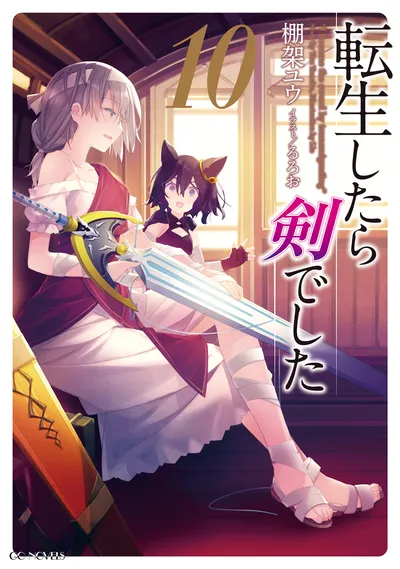 『転生したら剣でした』第10巻の表紙