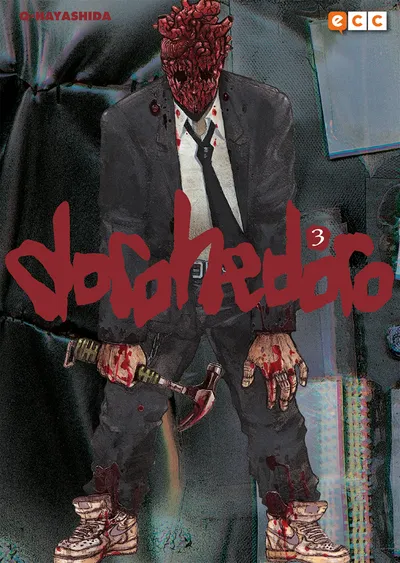 Portada de Dorohedoro, Tomo 3