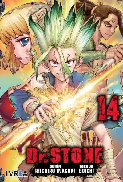Portada de Dr. STONE, Tomo 14 (edición en español)