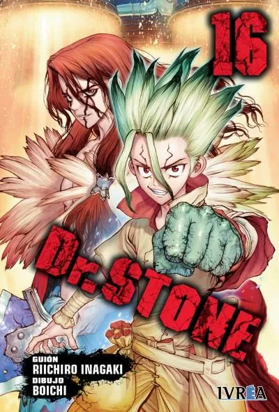 Portada de Dr. STONE, Tomo 16