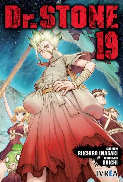 Portada de Dr. STONE, Tomo 19