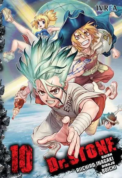 Portada de Dr. STONE, Tomo 10 (edición en español)