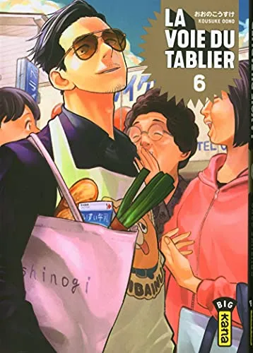 Couverture de La voie du tablier, Tome 6 (édition en français)