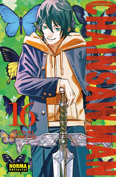 Portada de Chainsaw Man, Tomo 16