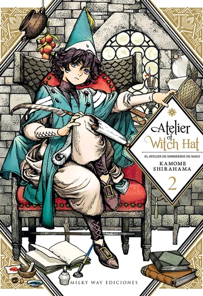 Portada de Witch Hat Atelier, Tomo 2