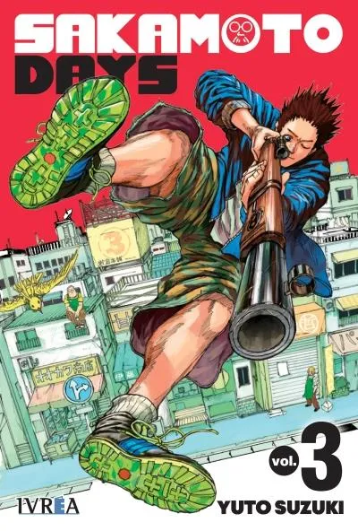 Portada de Sakamoto Days, Tomo 3