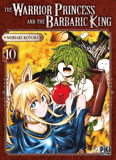 Couverture de The Warrior Princess and the Barbaric King, Tome 10