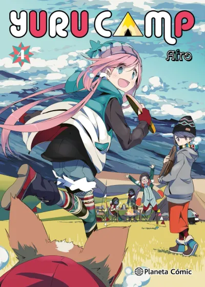 Portada de Yuru Camp, Tomo 4