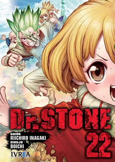 Portada de Dr. STONE, Tomo 22