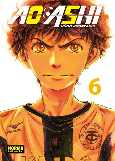Portada de Aoashi, Tomo 6