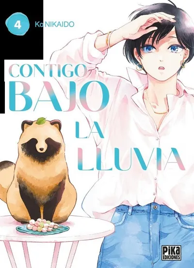 Portada de With You and the Rain, Tomo 4