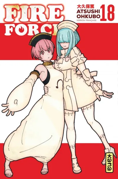 Couverture de Fire Force, Tome 18