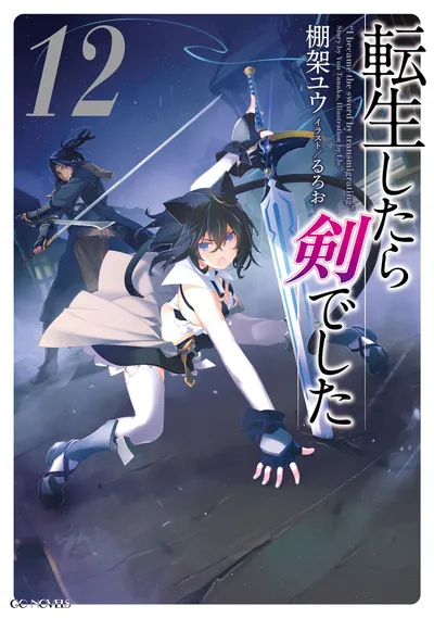 『転生したら剣でした』第12巻の表紙