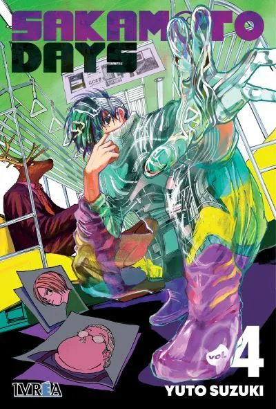 Portada de Sakamoto Days, Tomo 4