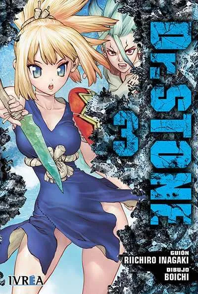 Portada de Dr. STONE, Tomo 3