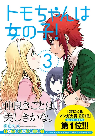 『トモちゃんは女の子！』第3巻の表紙