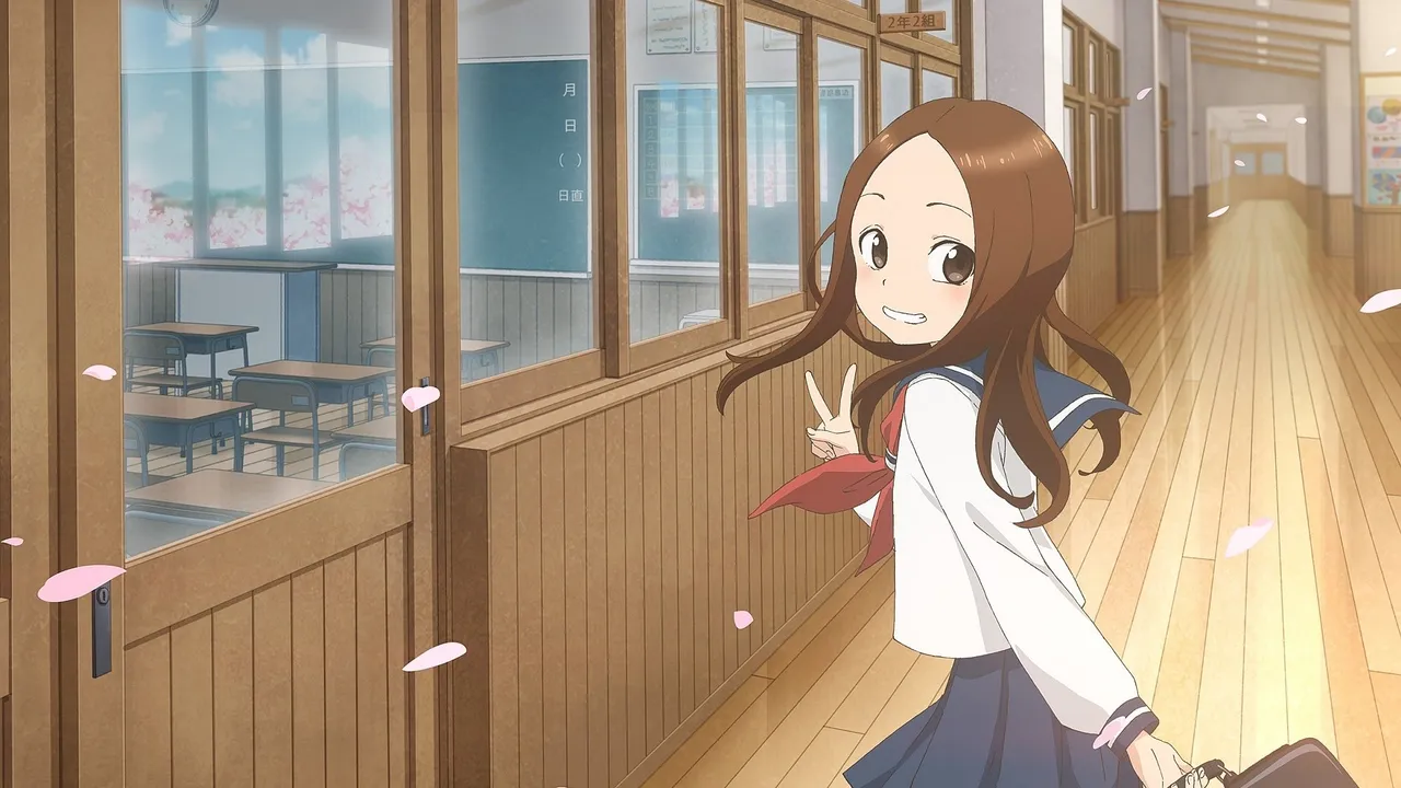 Teasing Master Takagi-san anime key visual