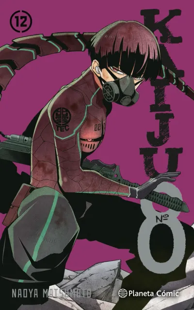 Portada de Kaiju No. 8, Tomo 12