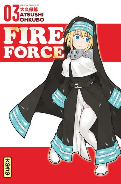 Couverture de Fire Force, Tome 3