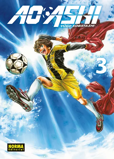 Portada de Aoashi, Tomo 3