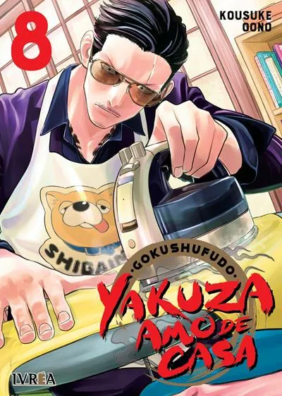 Portada de Gokushufudo: Yakuza Amo de Casa, Tomo 8