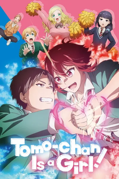 Tomo-chan Is a Girl! anime poster