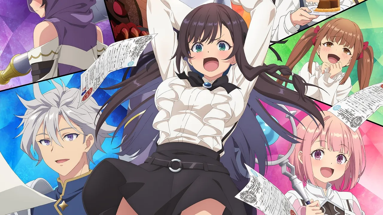 I May Be a Guild Receptionist, but I'll Solo Any Boss to Clock Out on Time anime key visual
