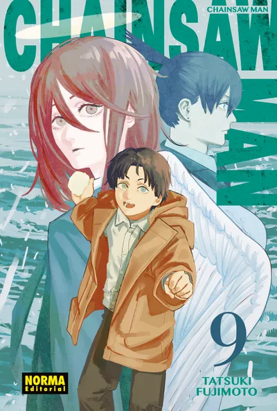 Portada de Chainsaw Man, Tomo 9