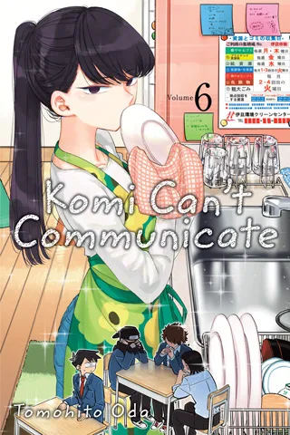 Couverture de Komi cherche ses mots, Tome 6 (édition en anglais)