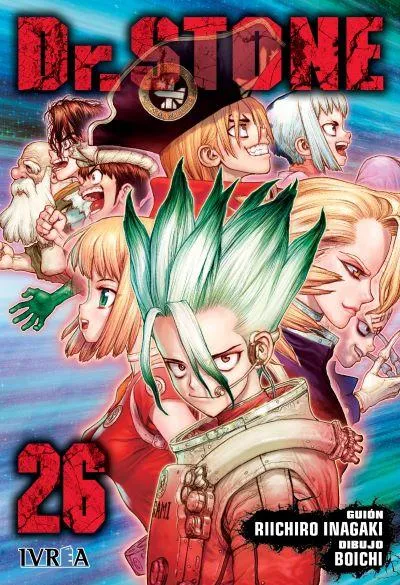 Portada de Dr. STONE, Tomo 26