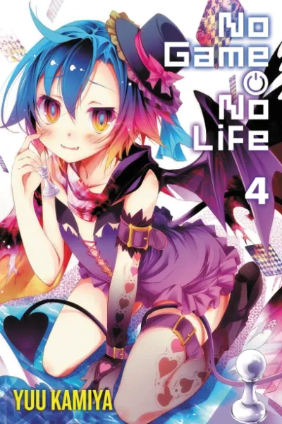 Cover of No Game No Life, Vol. 4 (English edition)