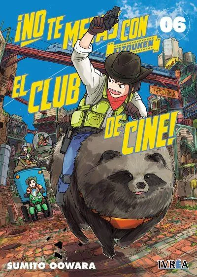 Portada de No te metas con el club de cine: Eizouken, Tomo 6