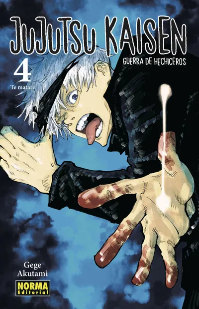 Portada de Jujutsu Kaisen, Tomo 4