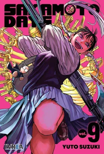 Portada de Sakamoto Days, Tomo 9 (edición en español)