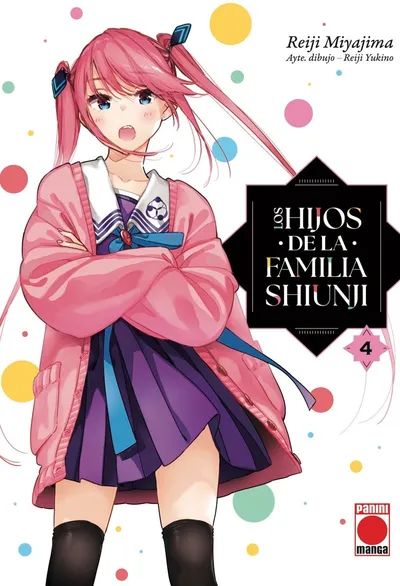 Portada de The Shiunji Family Children, Tomo 4