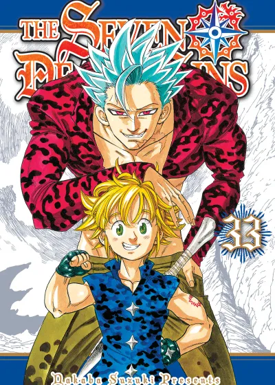 Portada de The Seven Deadly Sins, Tomo 33 (edición en inglés)