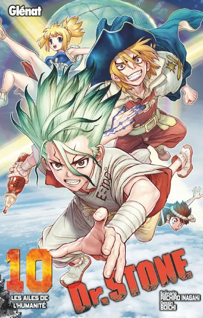 Couverture de Dr. STONE, Tome 10 (édition en français)