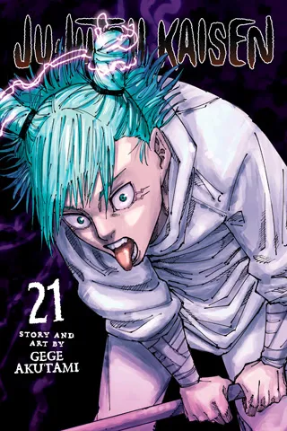 Cover of JUJUTSU KAISEN, Vol. 21