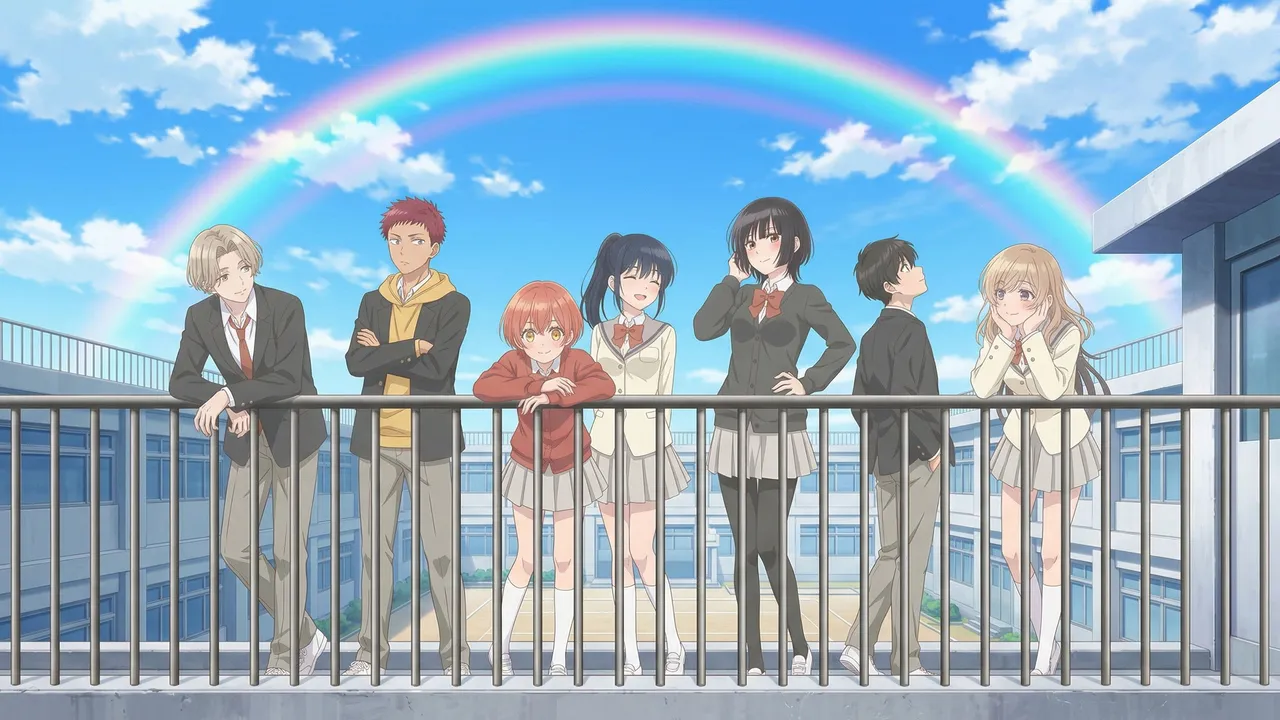 Haibara's Teenage New Game+ anime key visual