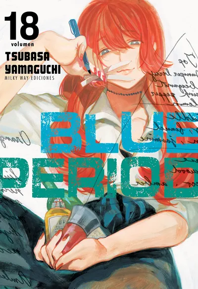Portada de Blue Period, Tomo 18