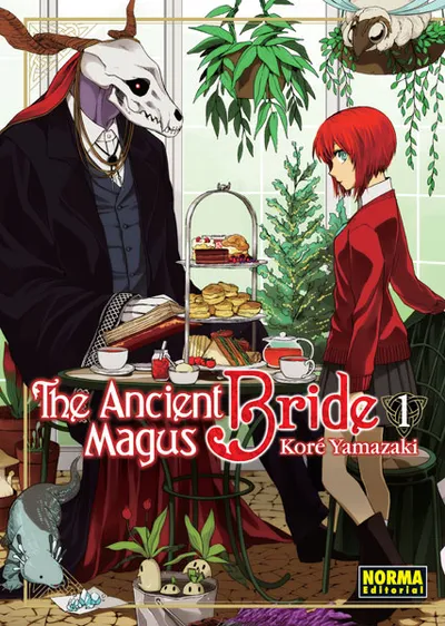 Portada de The Ancient Magus' Bride, Tomo 1