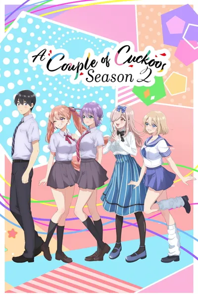 A Couple of Cuckoos Season 2 anime poster