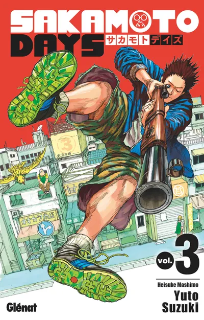 Couverture de Sakamoto Days, Tome 3