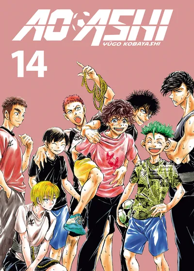 Portada de Aoashi, Tomo 14