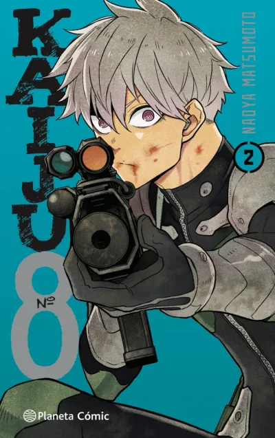 Portada de Kaiju No. 8, Tomo 2