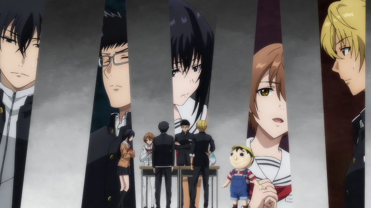 Tomodachi Game anime key visual