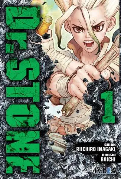 Portada de Dr. STONE, Tomo 1