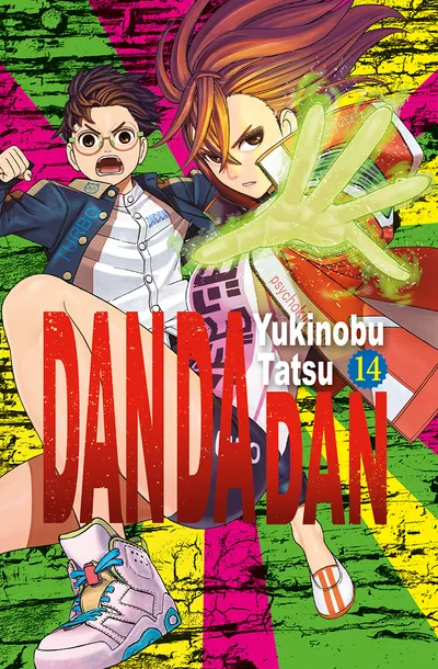 Portada de Dandadan, Tomo 14