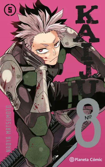 Portada de Kaiju No. 8, Tomo 5 (edición en español)