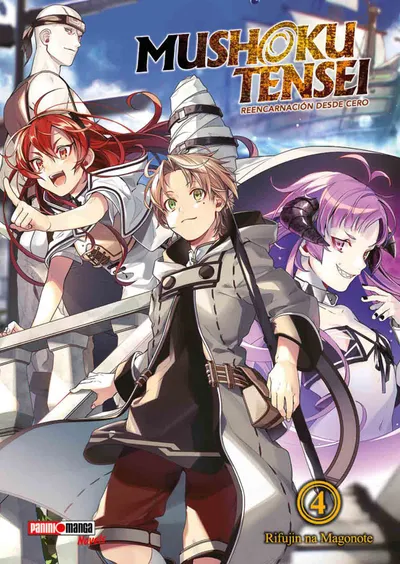 Portada de Mushoku Tensei: Jobless Reincarnation, Tomo 4